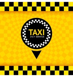 Taxi symbol new background 10eps vector image