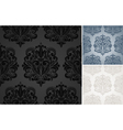 Beautiful damask pattern vector image