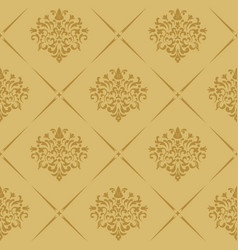 Vintage royal wallpaper seamless Vintage royal wallpaper seamless vector image