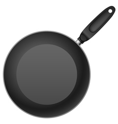 Frying pan vector image