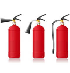 Fire extinguisher vector image