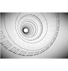 Black background vector image