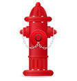 Fire hydrant vector image