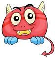 Critter on white vector image