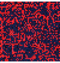 Pixel background seamless square mosaic vector image