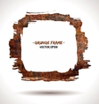 Trendy grunge frame Trendy grunge frame vector image