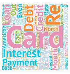 Consolidate Your Credit Cards Lower Your Monthly Consolidate Your Credit Cards Lower Your Monthly vector image