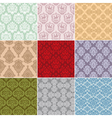 Seamless retro background vector image