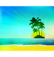 Summer background vector image