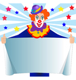 Clown Sign vector image