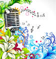 Concert poster vector image