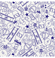 Seamless texture for teens vector image
