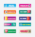 Web site design vector image