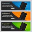 Website headers promotion Website headers promotion vector image