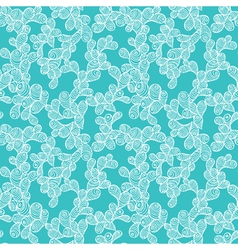 Seamless abstract doodle pattern vector image