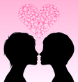 Lesbian love vector image