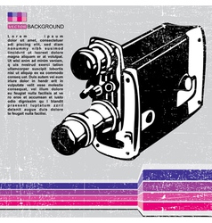 Camera vector image