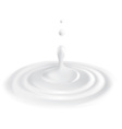 Milk splash vector image