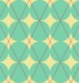 Diamond and circles texture vector image