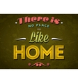 Vintage poster typography vector image
