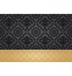 Wallpaper pattern vector image