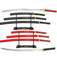 Katana triple vector image