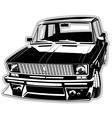 Custom car vector image
