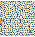 Seamless pattern with card suits vector image