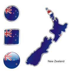 New Zealand vector image
