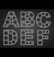 ABC 380 vector image
