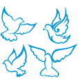 Dove symbol vector image