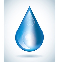 Save water vector image