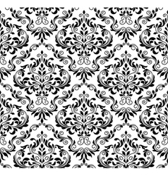 Damask seamless pattern vector image