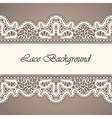 Old lace background vector image