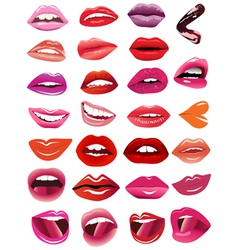 Lips vector image