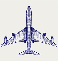 Jets symbols vector image