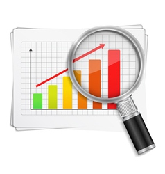 Graph vector image