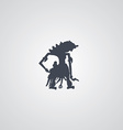 Indonesia wayang puppet vector image