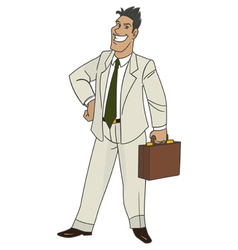 Businessman vector image