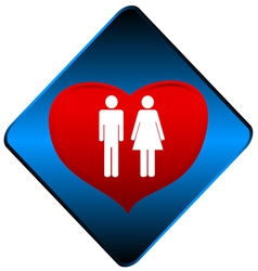Man and woman symbol vector image