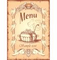 Food label vector image