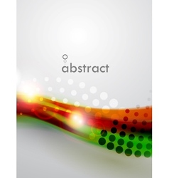 Abstract waves background vector image