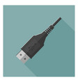 Usb plug vector image