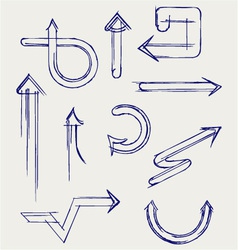 Arrows vector image