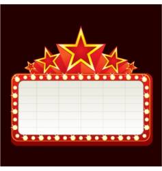 Neon sign vector image