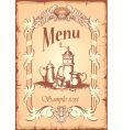 Coffee label vector image