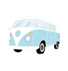 Camper Van Retro vector image