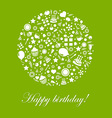 Birthday Background vector image