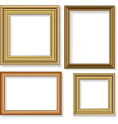 Picture frames vector image