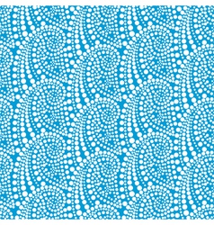 Seamless pattern with abstract waves vector image
